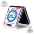 NBA Philadelphia 76ers Blast Galaxy Z Flip6 Clear Case