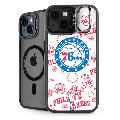 NBA Philadelphia 76ers Blast iPhone 15 Plus Kickstand Case