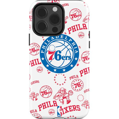NBA Philadelphia 76ers Blast iPhone 15 Pro Impact Case