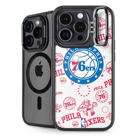 NBA Philadelphia 76ers Blast iPhone 15 Pro Max Kickstand Case