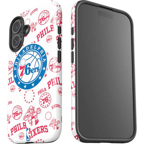 NBA Philadelphia 76ers Blast iPhone 16 Impact Case