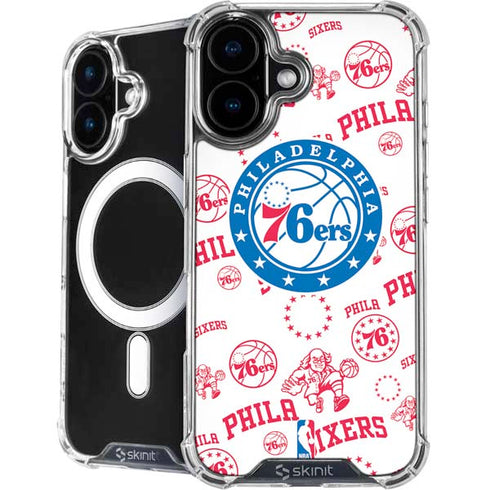 NBA Philadelphia 76ers Blast iPhone 16 MagSafe Case