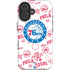 NBA Philadelphia 76ers Blast iPhone 16 Plus Impact Case