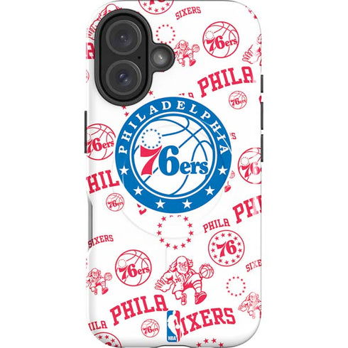 NBA Philadelphia 76ers Blast iPhone 16 Plus Magsafe Impact Case