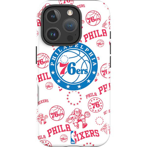 NBA Philadelphia 76ers Blast iPhone 16 Pro Max Impact Case
