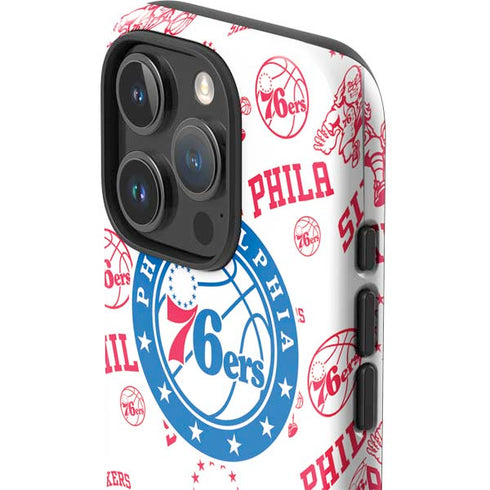 NBA Philadelphia 76ers Blast iPhone 16 Pro Max Impact Case