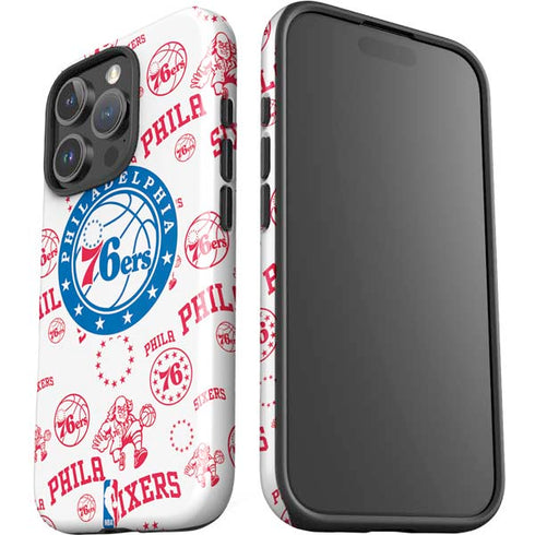 NBA Philadelphia 76ers Blast iPhone 16 Pro Max Impact Case