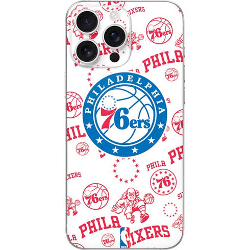 NBA Philadelphia 76ers Blast iPhone 16 Pro Max Skin