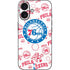 NBA Philadelphia 76ers Blast iPhone 16 Skin