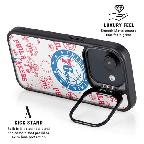 NBA Philadelphia 76ers Blast iPhone 16e Kickstand Case