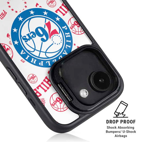 NBA Philadelphia 76ers Blast iPhone 16e Kickstand Case