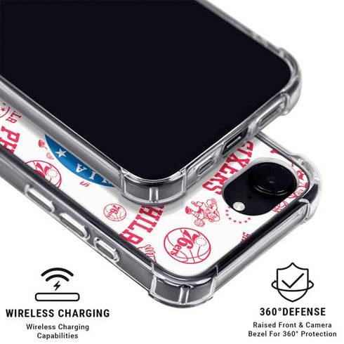 NBA Philadelphia 76ers Blast iPhone 16e MagSafe Case
