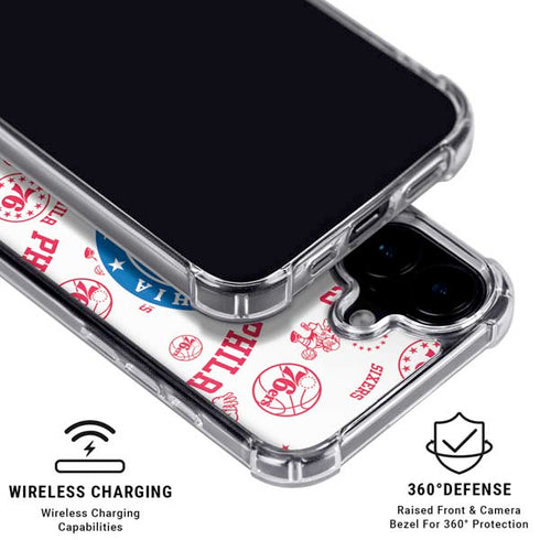 NBA Philadelphia 76ers Blast iPhone 17 MagSafe Case