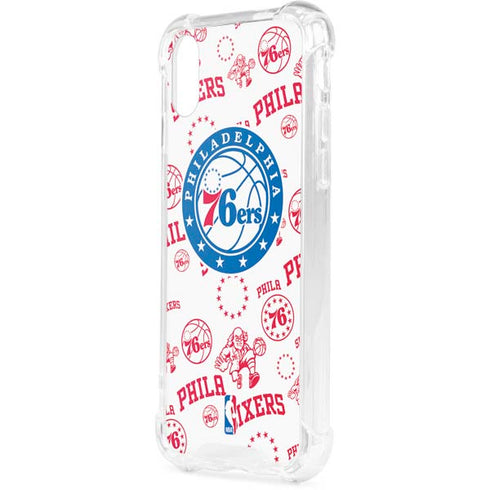 NBA Philadelphia 76ers Blast iPhone XS Clear Case