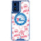NBA Philadelphia 76ers Blast Moto G 5G (2024) Clear Case