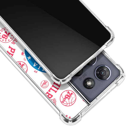 NBA Philadelphia 76ers Blast Moto G Play 5G (2025) Clear Case