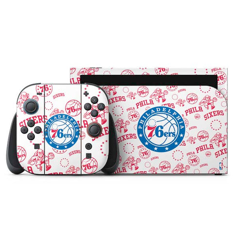 NBA Philadelphia 76ers Blast Nintendo Skins