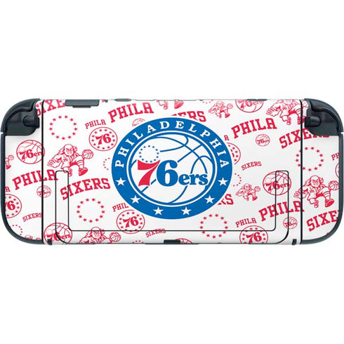 NBA Philadelphia 76ers Blast Nintendo Switch 2 (2025) with Joy-Con Skin