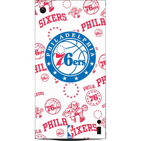 NBA Philadelphia 76ers Blast XBox Series X Digital Edition Console Skin