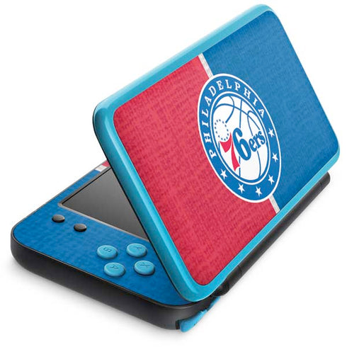 NBA Philadelphia 76ers Canvas Split Nintendo Skins