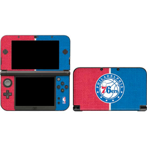 NBA Philadelphia 76ers Canvas Split Nintendo Skins