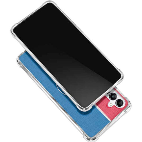NBA Philadelphia 76ers Canvas Split Gabb Phone 4 Clear Case