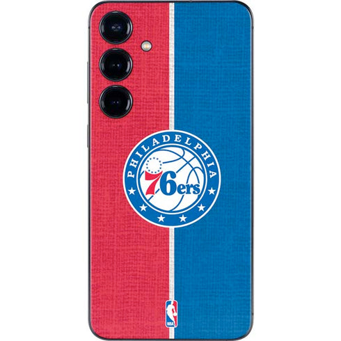 NBA Philadelphia 76ers Canvas Split Galaxy A16 5G Skin