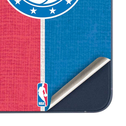 NBA Philadelphia 76ers Canvas Split Galaxy A35 5G Skin