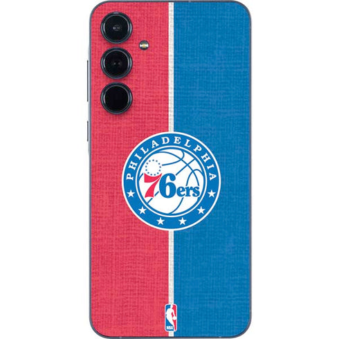 NBA Philadelphia 76ers Canvas Split Galaxy A36 5G Skin