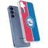 NBA Philadelphia 76ers Canvas Split Galaxy A55 5G Clear Case