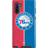 NBA Philadelphia 76ers Canvas Split Galaxy Cases