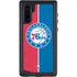 NBA Philadelphia 76ers Canvas Split Galaxy Cases