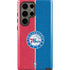 NBA Philadelphia 76ers Canvas Split Galaxy S23 Ultra Pro Case
