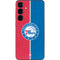 NBA Philadelphia 76ers Canvas Split Galaxy S25 Plus Skin