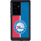 NBA Philadelphia 76ers Canvas Split Galaxy S24 Ultra Waterproof Case