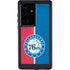 NBA Philadelphia 76ers Canvas Split Galaxy S24 Ultra Waterproof Case