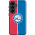 NBA Philadelphia 76ers Canvas Split Galaxy S26 Impact Case