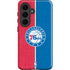 NBA Philadelphia 76ers Canvas Split Galaxy S26 Plus Impact Case