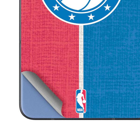 NBA Philadelphia 76ers Canvas Split Galaxy Z Fold5 5G Skin