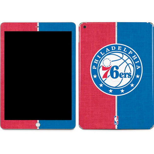 NBA Philadelphia 76ers Canvas Split Apple iPad Skin
