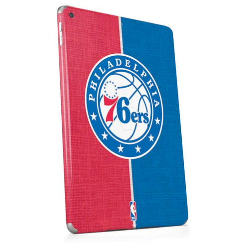 NBA Philadelphia 76ers Canvas Split Apple iPad Skin