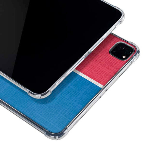 NBA Philadelphia 76ers Canvas Split iPad Pro 11in (2024) Clear Case