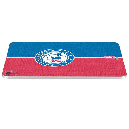 NBA Philadelphia 76ers Canvas Split iPad Pro 13in M4 (2024) Skin