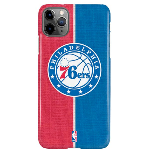 NBA Philadelphia 76ers Canvas Split iPhone Cases