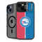 NBA Philadelphia 76ers Canvas Split iPhone 13 Kickstand Case