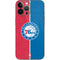 NBA Philadelphia 76ers Canvas Split iPhone 15 Pro Max Skin