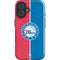 NBA Philadelphia 76ers Canvas Split iPhone 16 Impact Case