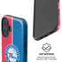 NBA Philadelphia 76ers Canvas Split iPhone 16 Magsafe Impact Case