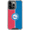 NBA Philadelphia 76ers Canvas Split iPhone 16 Pro Clear Case