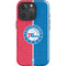 NBA Philadelphia 76ers Canvas Split iPhone 16 Pro Impact Case